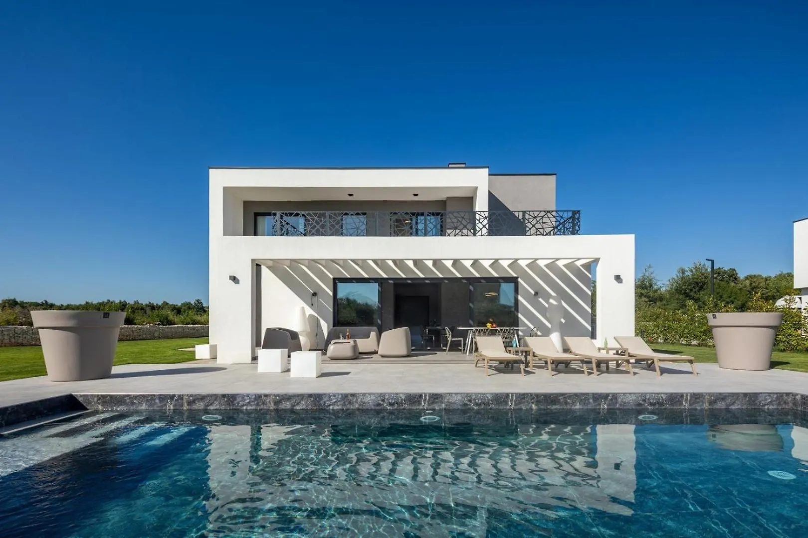 New! Luxury Villa Epic 3 - 50 M2 Heated Pool Juršići 0*,  Hırvatistan